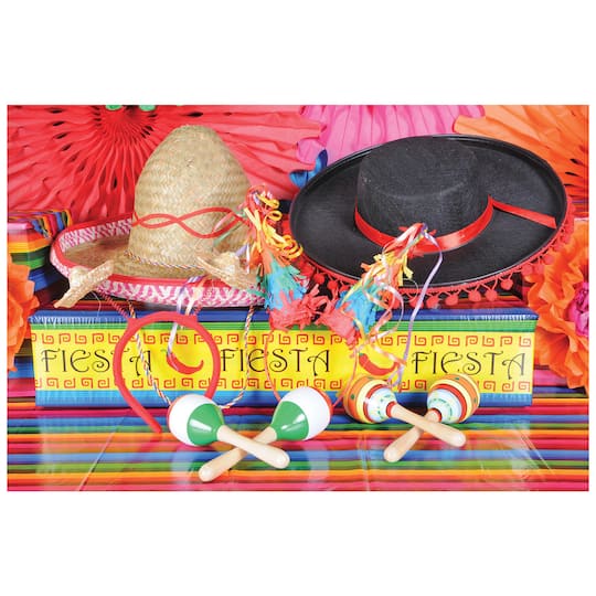 Beistle Adult Black & Red Felt Spanish Hat